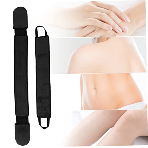 Alipis 6 Pçs Esfregando Loção Bronzeadora Esfoliante Esfregador Preto Para Luva Aplicador Massageado