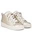 Champagne Metallic Leather