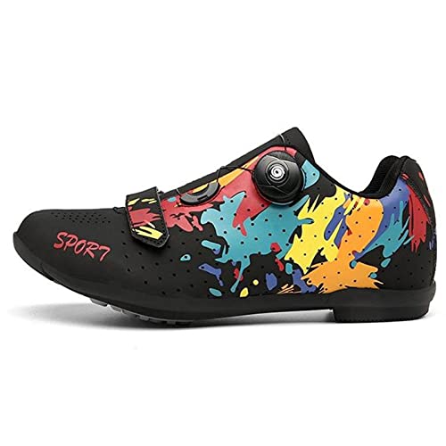 Image of Road Bike Cycling Shoes Riding Shoes Fits Look /SPD /SPD-SL Cleats Black 45-Sporting Goods-Cycling-Cycling Shoes & Shoe Covers-Men-1 Pair Road Cycling Shoes