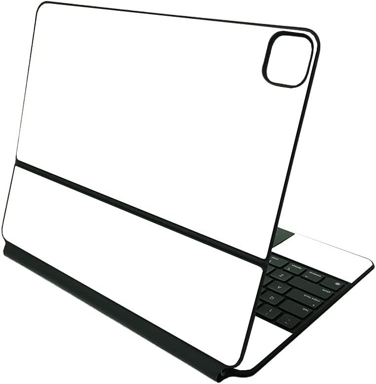 MightySkins Skin Compatible with Apple Magic Keyboard for iPad Pro 12.9" (3rd-6th Generation) - Solid Orange | Protective, Durable, and Unique Vinyl Decal wrap Cover | Easy to Apply | Made in The USA