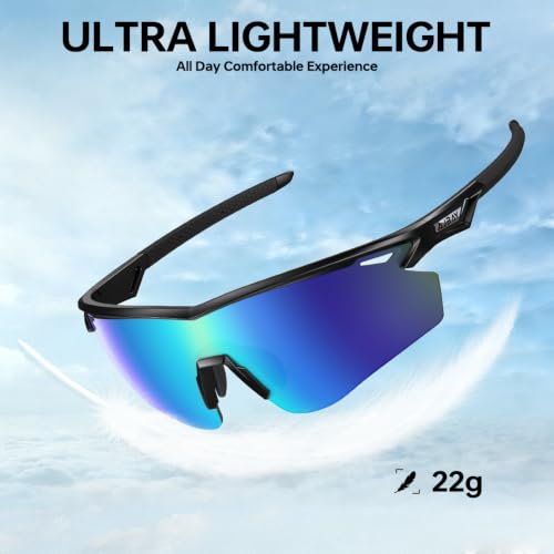 Image of Polarized Running Sunglasses for Men Women Ultra-Comfort, UV400 Protection