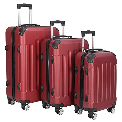 3-in-1 Portable ABS Trolley Case 20