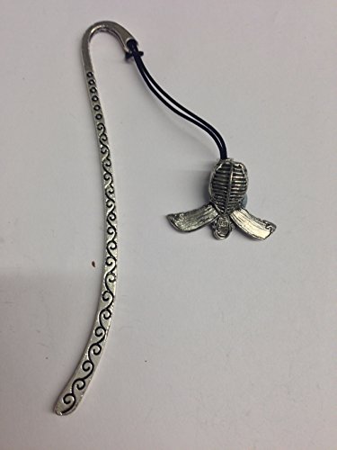 Le Kendo Masque SPORT pp-sp16 Cordon Marque-page avec motif 3D Anglais étain Charme Cover