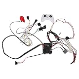 FACAIIO Kinder Elektroauto-Kabelbaum-Umbausatz, 24 V, DIY-Kabelbaum-Set für Kinder, Elektroauto, 2,4 G Schalter-Steuerbox