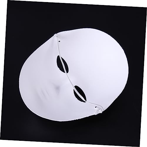 Masques blancs en pâte Healvian pour customisation visage Halloween