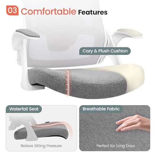 image for NEO CHAIR Office Desk Chair Computer High Back Mesh Gaming Seat with E