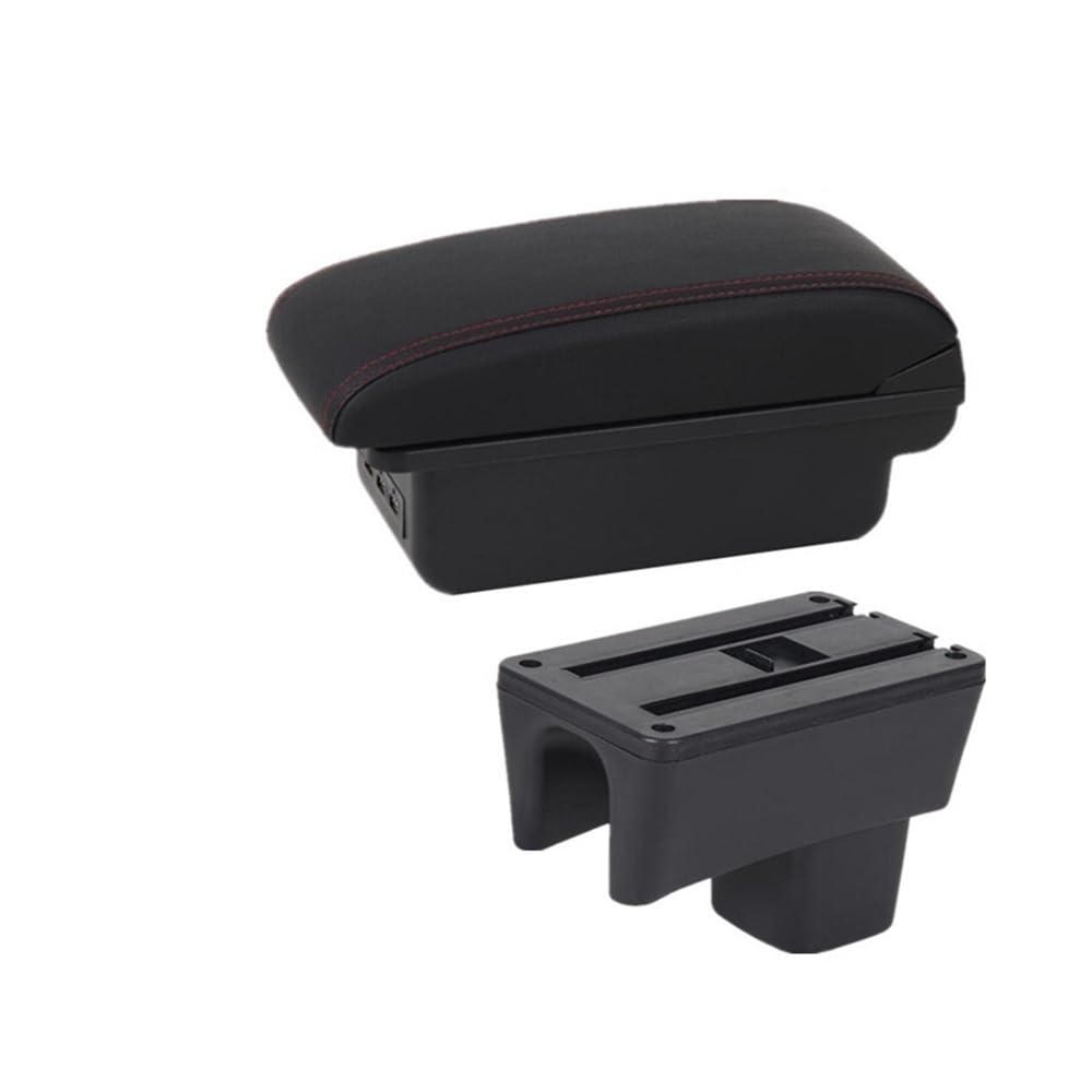 Yulegudi B1 Black Red 3Usb Car Armrests For Suzuki For Swift 2005-2023 2024