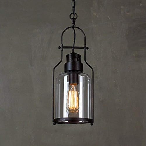 Lustre rétro industriel en métal rustique pour une décoration d'exception - 3