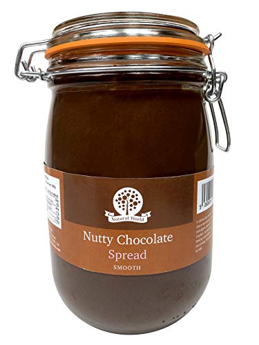 Nutural World - Glatte, nussige Schokoladenaufstriche (1 kg) - Glasgefäß Cover
