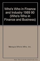 Who's Who in Finance and Industry 1989 90 0837903262 Book Cover