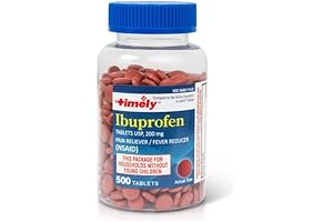 TIME-CAP LABS, INC. Timely Ibuprofen - 500 Tablets