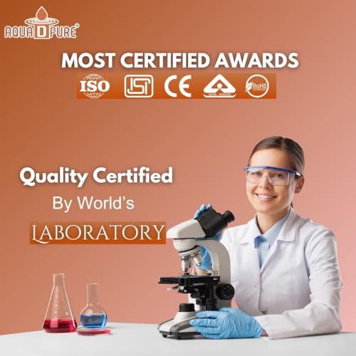 Image of AQUADPURE RO Water Purifier With UV, UF, TDS Adjuster 12L | 8 Stage Purification | Suitable For All Type Water Supply (A137 Dim Trn Alkaline RO)