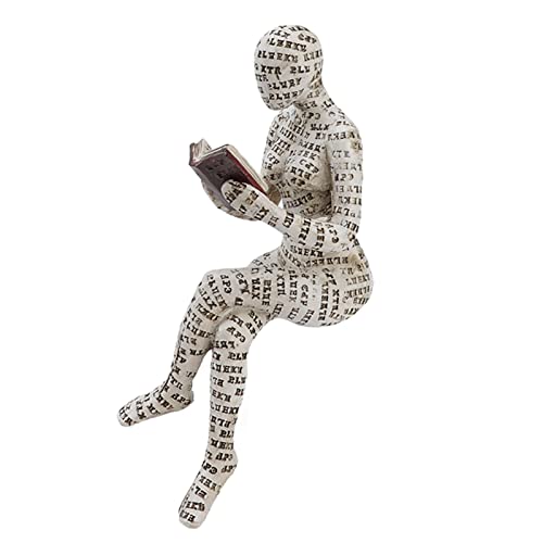 Estatua de Mujer Leyendo para Decoración miniatura 5