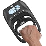 TIPRE 396lbs/180kg Grip Strength Tester, Hand Grip Dynamometer, Digital Grip Strength Tester with LCD Display, Adjustable Hand Grip Training Gauge, Hand Grip Testing for Sports Home School Use