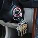 Nite Ize KeyRack Steel S-Biner - Plastic Key Carabiner Organizer with 6 S-Biners - Keychain Accessories to Hold Keys Securely and Separately