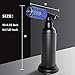 Molgoc Butane Torch with Anti-scalding Device,Stainless Steel Protective Cover,Refillable Kitchen Torch Lighter,Adjustable Flame Guard. (Butane Gas Not Included,Blue)
