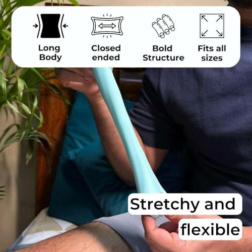 Image of ELOSNOC Non-Electric Silicone Massage Tool, Full Body Massager For Men