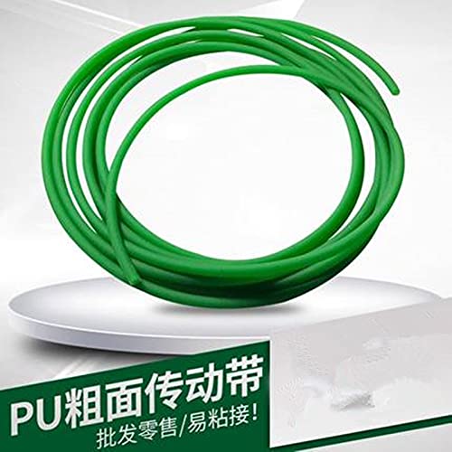 Wnuanjun 1 st 1 Meter Polyurethaan Riem PU Ronde Riem Met Groen Smeltbaar Koord (Maat: 18 mm) - Image 4