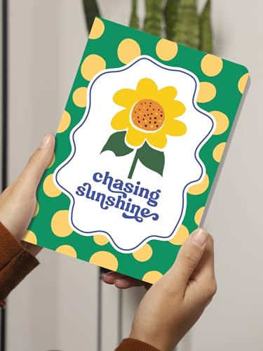 Image of DOODLE A5 Undated Journal Notebook - 160 Pages (12-Month Planner + Notes), Soft Cover Journal with 80 GSM Paper - Motivational Quote Design, Compact Diary for Work, Study, Travel & Gifting