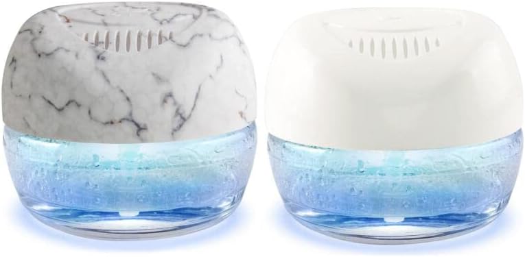ap airpleasure Paquete de 2 limpiadores de aire purificadores a base de agua, revitalizador de aire y ambientador de aire fresco, aire fresco con 7