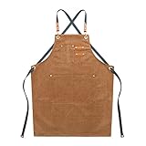 Usar ocasiones Para uso profesional y comercial en la vida diaria. Perfecto para el hogar, la cocina, el restaurante, el salón, la cosmetología, la cafetería, la florero, el bar, el bistró, la granja, el jardín, etc. pueden usar como delantal de cocina, delantal de sirviendo, delantal de enfermería, delantal para hornear, delantal de la cervecera, delantal de pintura, Barbacoa Delantal, delantal de la parrilla,
