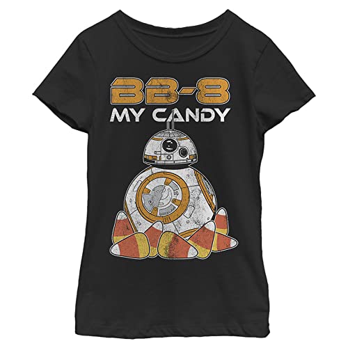 T-shirt BB8 Star Wars fille résistant et confortable pour le quotidien