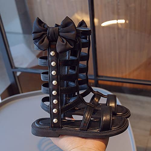 sfdgfhyf Unisex Kids Soft Foot Warmer Girls' Sandals Summer Side Zipper Children Sandals Little Girls' Fashion Princess2