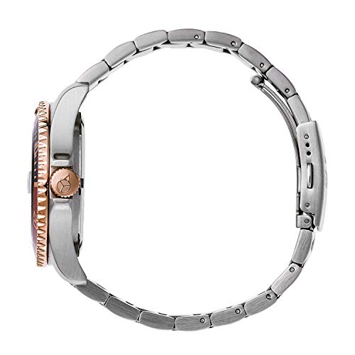 Ice-Watch - ICE steel Chic silver rose-gold - Gemengd zilveren horloge met metalen armband - 016546 (Medium) - Afbeelding 4