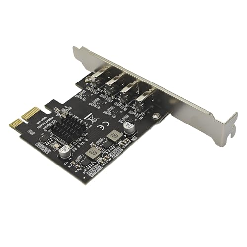 Tarjeta de expansión PCI USB C para conectar múltiples unidades de almacenamiento externo