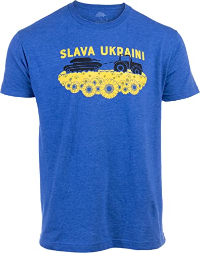 Ukraine Pride | Vintage Style, Retro-Feel Ukrainian Coat of Arms Unisex T-Shirt