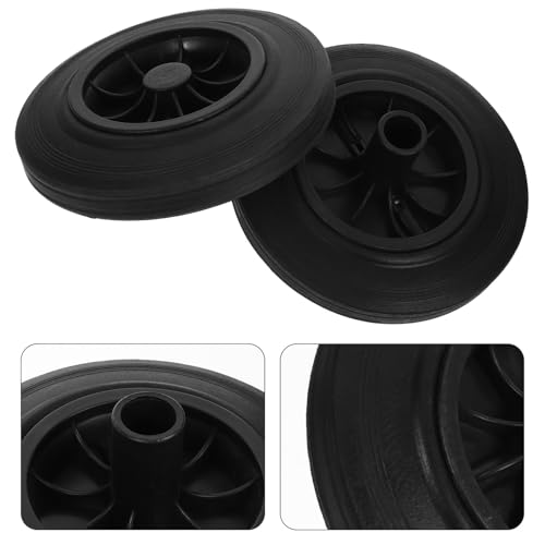 Ruedas para cubo de basura de 240l para reparar contenedor roto 6