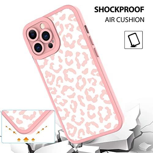 Ziye For Iphone 13 Pro Max Case Leopard Pattern Phone Case With Camera Protection,Silicone Tpu Phone Protective Cover Cheetah Design Cases Compatible With Iphone 13 Pro Max 6.7 Inch #TOP1