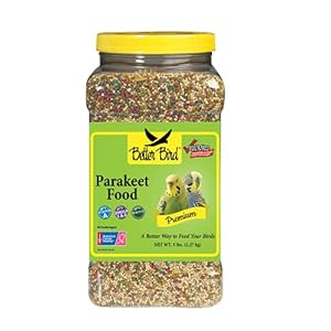 Better Bird, Premium Parakeet Food, 5 lb Jar