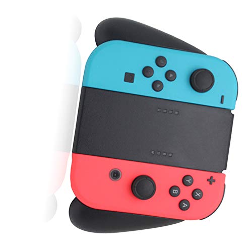 BIYM Adaptateur de poignée de poignée Noir Comfort Comfort pour Manette de Jeu Joy-Con Controller Nintendo Switch