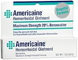 Americaine Maximum Strength Hemorrhoid Ointment - 1 oz, Pack of 4