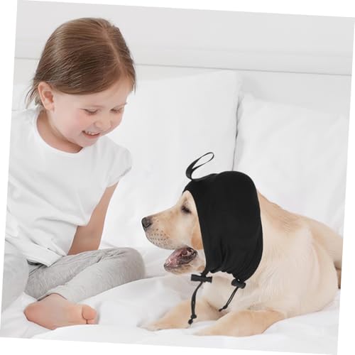 Cache-oreilles pour chien haut de gamme en textile isolant doux