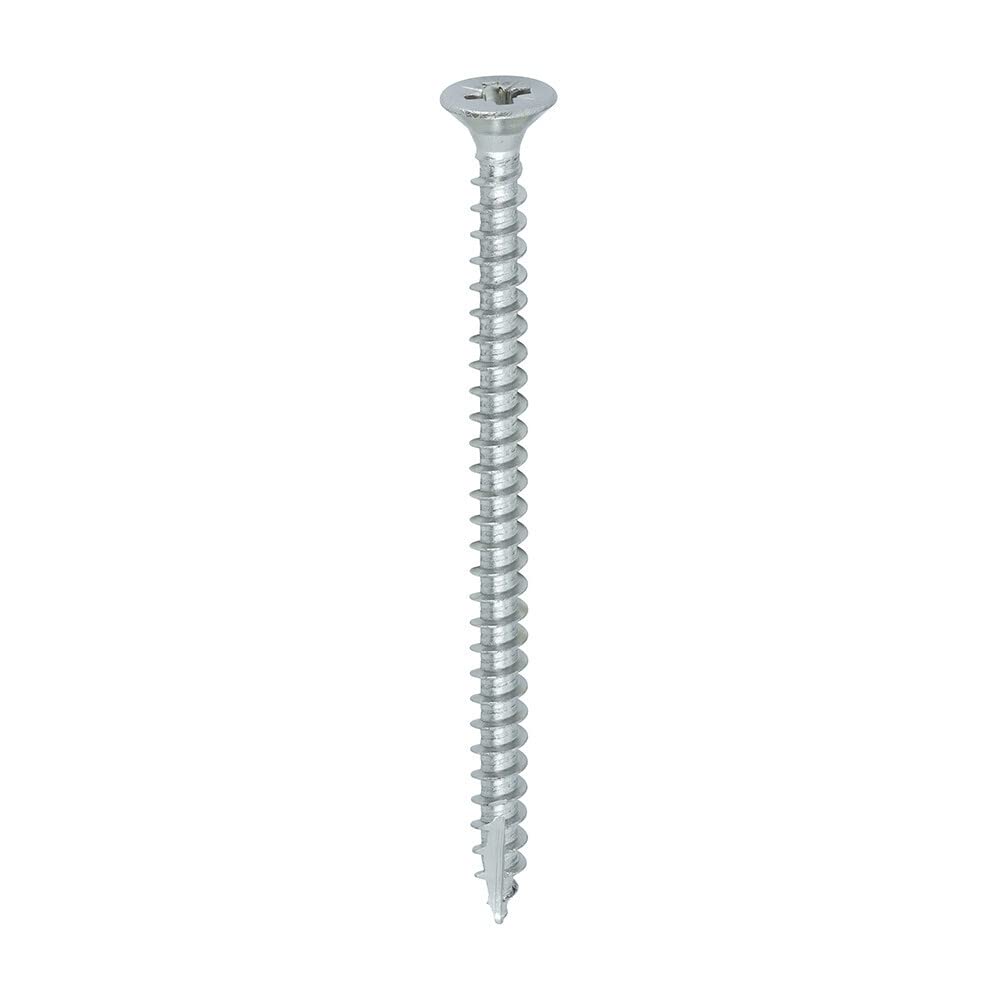 TIMCO Classic Multi-Purpose Screws - 4.0 x 60 - A2 Stainless Steel - Box of 200, Silver - Image 2
