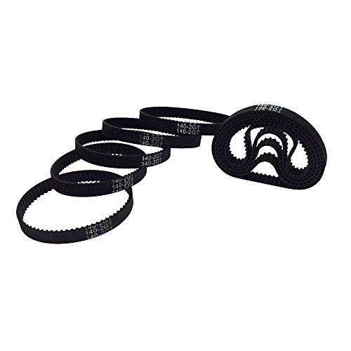 Bemonoc 3D Priner Parts Gt2 140-2Gt-6 Timing Belt L=140Mm W=6Mm 70 Teeth In Closed Loop Pack Of 10Pcs #TOP2