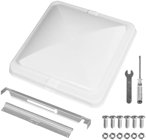 For Camper RV Trailer Elixir Top Roof Vent Cover Lid Replacement 14 X 14 - Foto 4