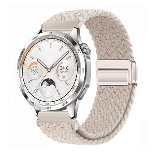 Bracelet nylon 22 mm Starlight élégant compatible Samsung et Huawei