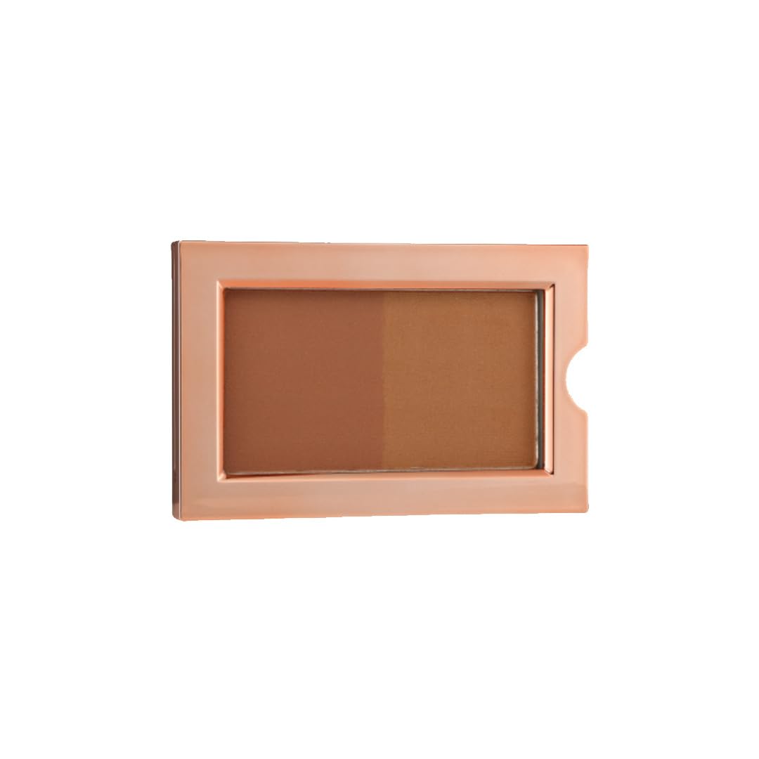 Typsy Beauty Cha Ching Dual Tone Powder Bronzer I Shimmer + Matte Palette for Natural Sunkissed Glow I Soft & Blendable Application I Lightweight & Longlasting Formula I Vegan &…