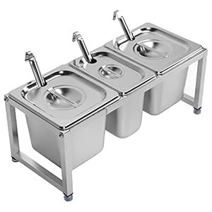 Kruidenrek Plank RVS Telescopisch Jam Catering Benodigdheden Pot met Houder Specerij Dispenser Rack Melk Thee Winkel Jam…