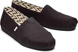 TOMS Alpargata Cotton Canvas Mens Black/Black Espadrilles-UK 9 / EU 43