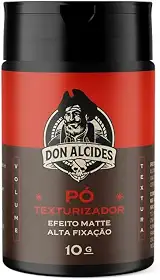 Pó Texturizador Barba Negra - Modealodr em Pó Cabelo - Don Alcides