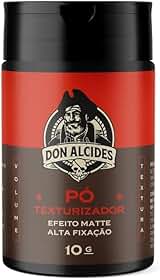 Pó Texturizador Barba Negra - Modealodr em Pó Cabelo - Don Alcides