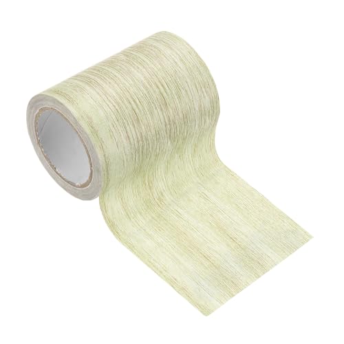 Image of PATIKIL Wood Grain Tape 3.1 inch x 15 Ft, Self-Adhesive Wood Texture Repair Tape Realistic Wood Effect Contact Paper Patch for Furniture Cabinets Floor Walls Home Decoration, Grey Oak