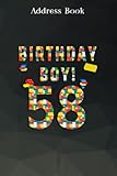 Photo Gallery address book:cute 58th birthday gift 58 years old block building: gifts for grandma:large print floral address and phone number for seniors - log book ... emails, birthdays and notes,birthday gifts Photo Gallery address book:cute 58th birthday gift 58 years old block building: gifts for grandma:large print floral address and phone number for seniors - log book ... emails, birthdays and notes,birthday gifts