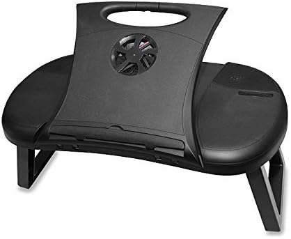 All in 1 Laptop Notebook WorkStation for Table Bed Desk Includes Usb 2.0 Hub, Cooling Fan