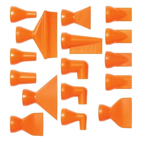 Loc-Line - 51849 Coolant Hose Component, Acetal Copolymer, 16 Piece Nozzle Rama Set, 1/2" Hose ID