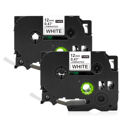 RolyPoly777 �݊� �u���U�[�H�� TZe-231 ���n������ 12mm�� 2�Z�b�g ����8m �s�[�^�b�` P-touch �ėp �e�[�v�J�[�g���b�W ���ϋv�݌v ���S���d�l �I�t�B�X/�q��/�����X/�ƒ�p ���p�r���p�\